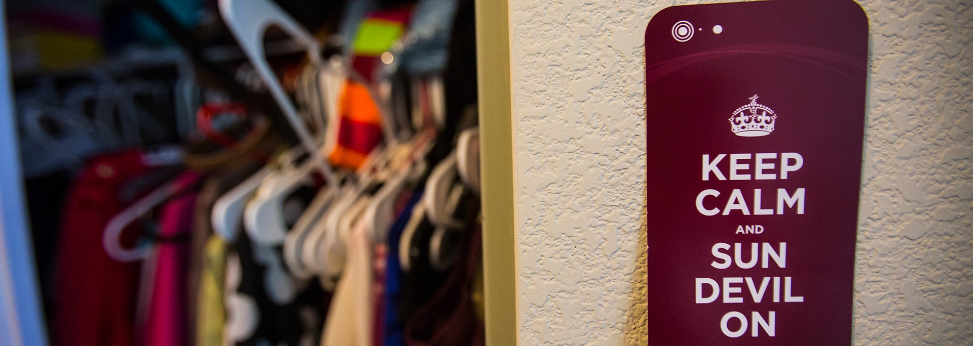 photo of closet at casa de oro