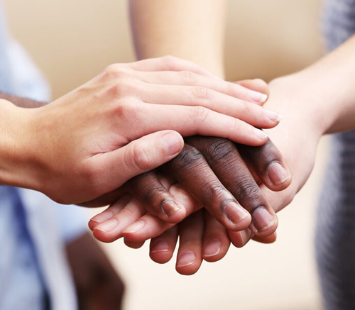 photo of hands
