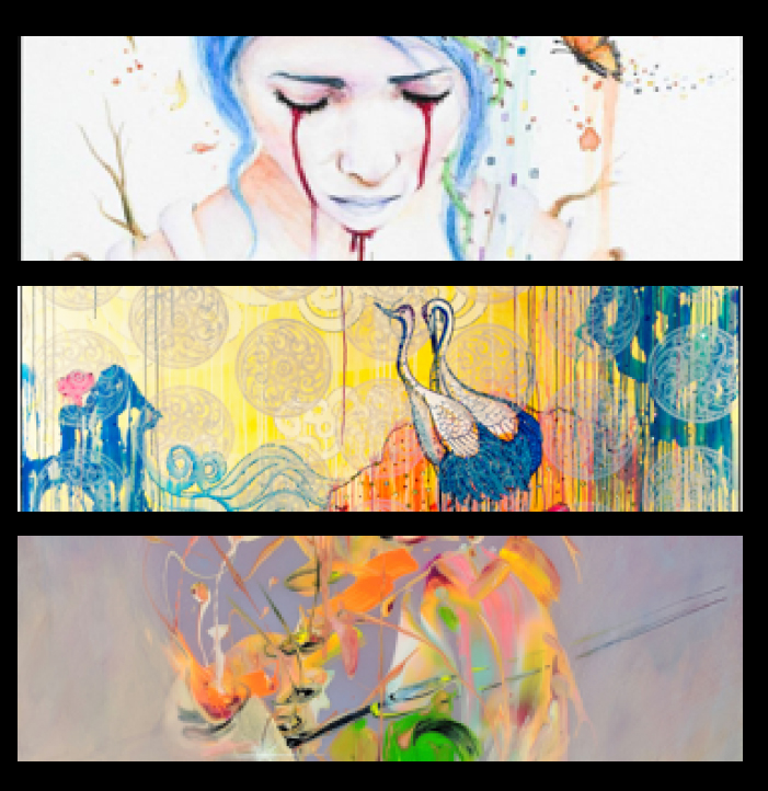 photo of artwork from magazine